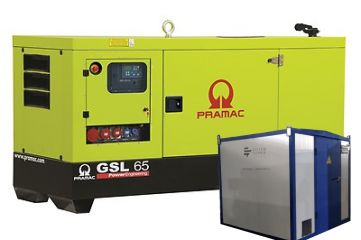 Дизельный генератор Pramac GSL65D 380V