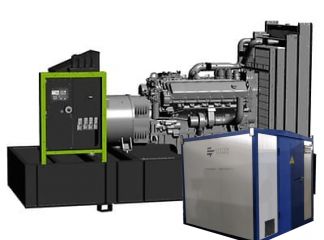 Дизельный генератор Pramac GSW 755 DO 440V