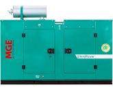 Дизельный генератор MGE P28CS в кожухе с АВР