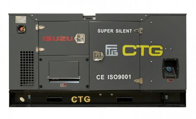 Дизельный генератор CTG 45IS-M в кожухе