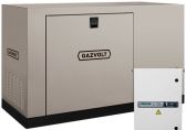 Газовый генератор Gazvolt 150T23 в кожухе с АВР