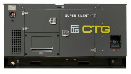 Дизельный генератор CTG 1100YU в кожухе с АВР