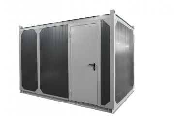 Дизельный генератор Hertz HG 138 PC в контейнере с АВР